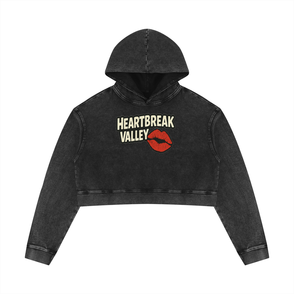 Girls Love The Valley Cropped Hoodie