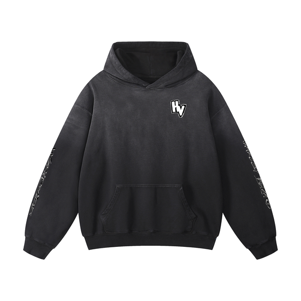 Heavyweight Sunfade Worldwide Valley Hoodie